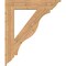 Ekena Millwork Funston Traditional Smooth Bracket, Western Red Cedar, 5 1/2"W x 34"D x 40"H BKT06X34X40FST01SWR - alternate 2